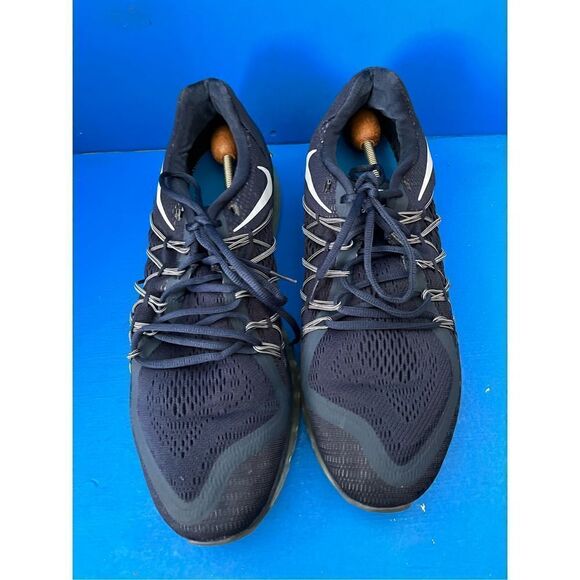 NIKE 2015 Air 698902-405 Blue Size 15 Navy shoes running Air Max Airmax - Picture 4 of 6